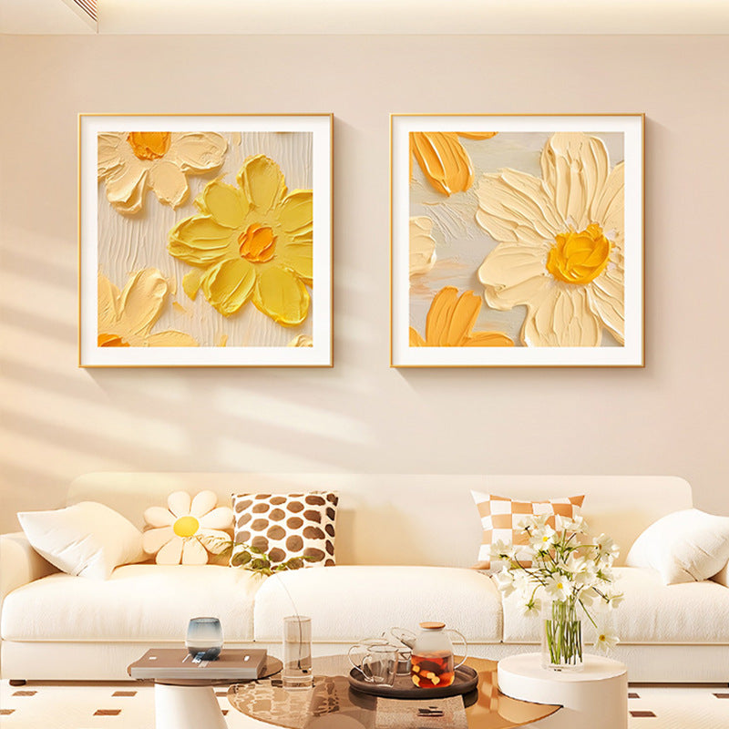 Decorative Floral Framed Wall Art