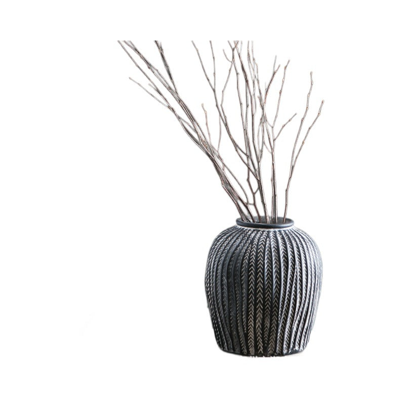 Stylish ceramic vase
