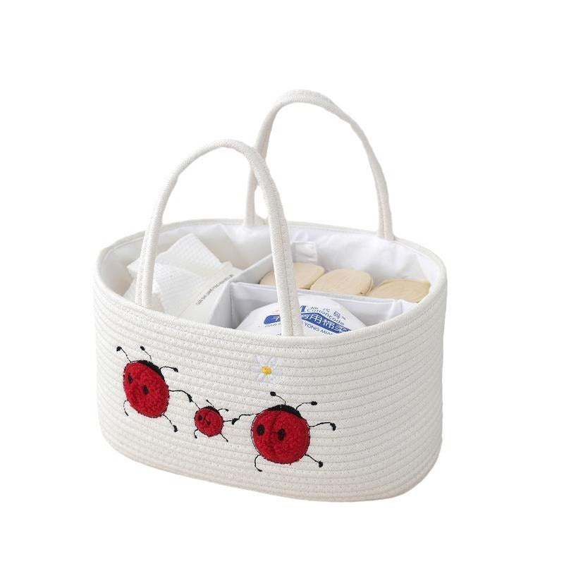 Handcrafted cotton basket