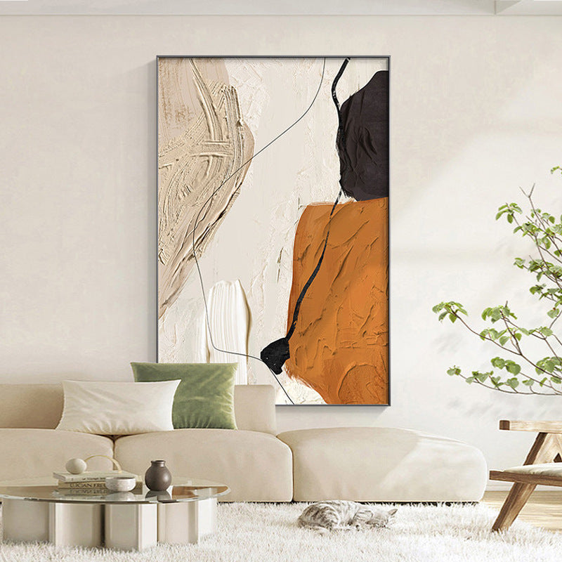 Abstract Textured Canvas Artwork