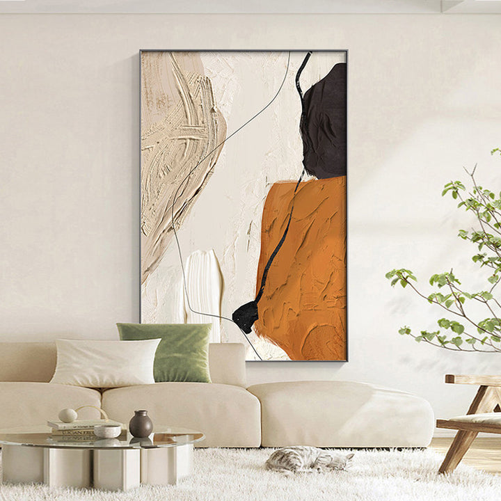 Abstract Textured Canvas Artwork