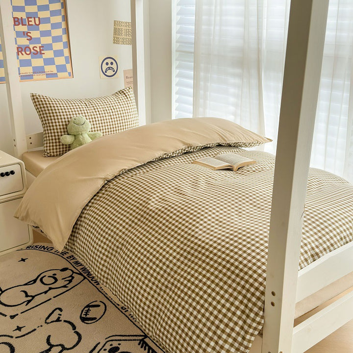Whimsical Floral Print Duvet Cover Set