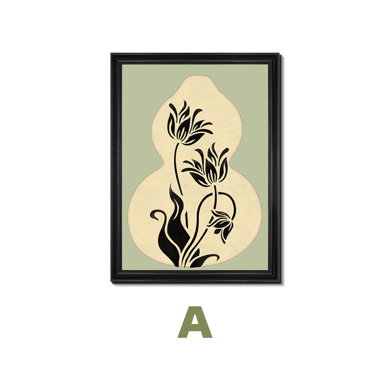 Decorative Framed Bird Silhouette Wall Art