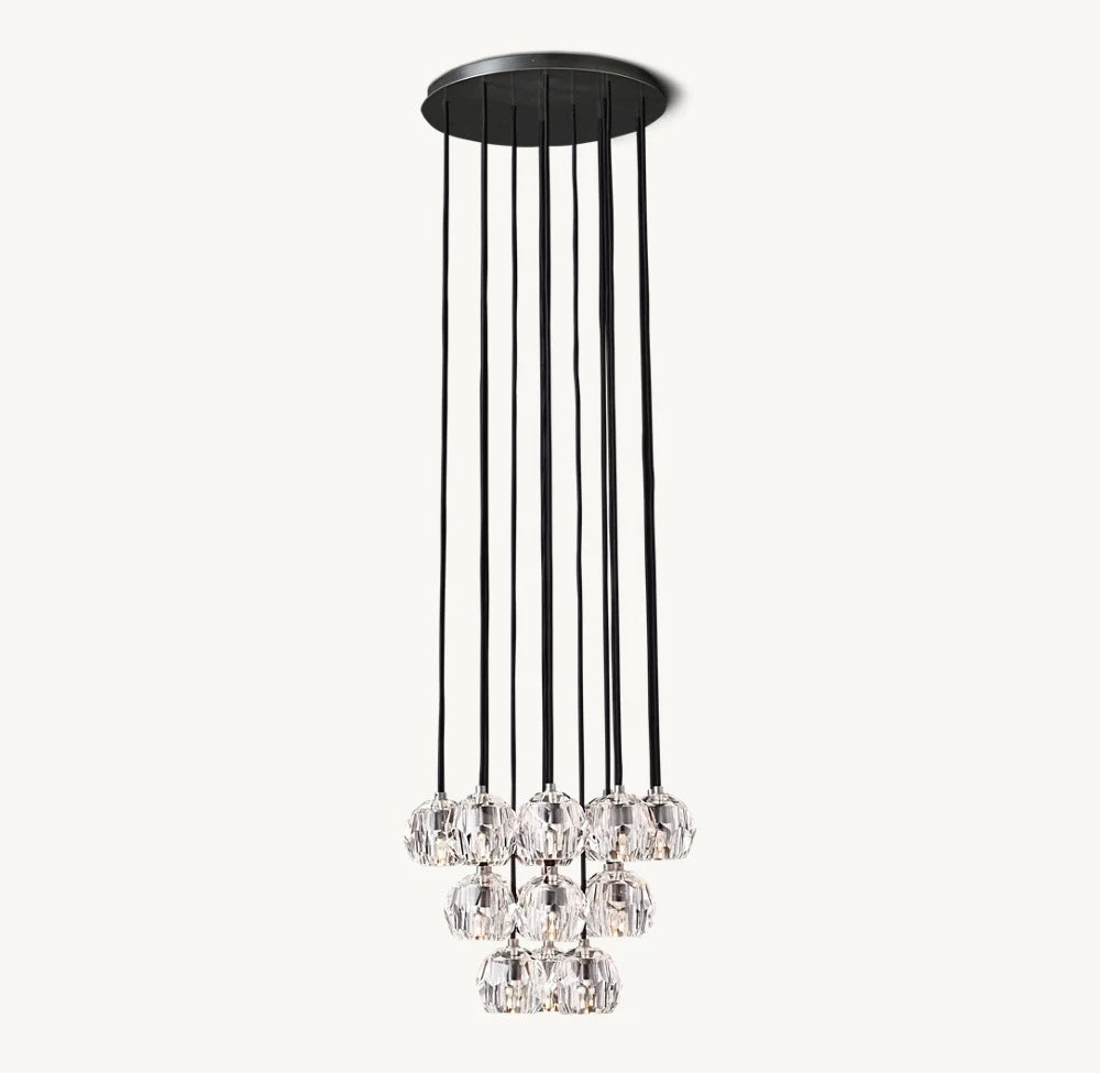 Crystal pendant lamp