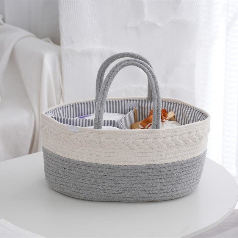 Decorative storage basket