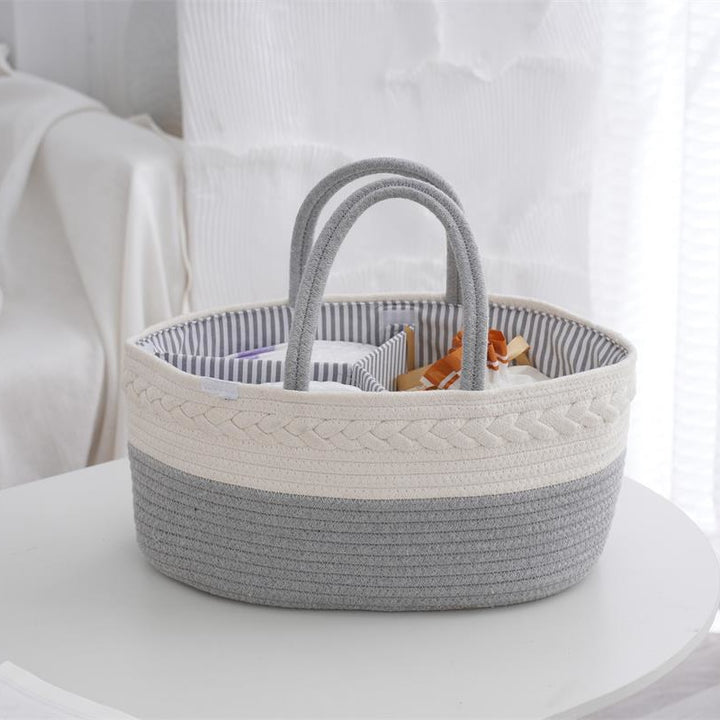 Decorative storage basket