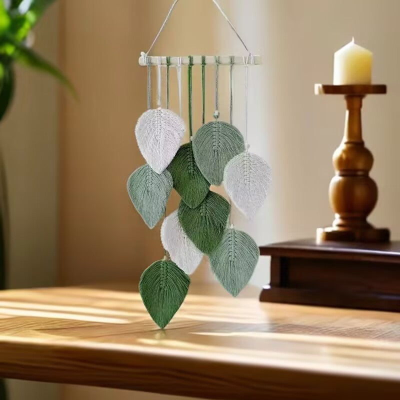 Decorative Leaf Motif Wall Hanging
