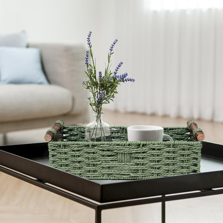 Woven Storage Caddy Basket