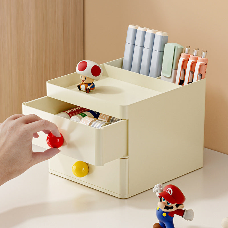 Stylish Two-Drawer Storage Organizer
