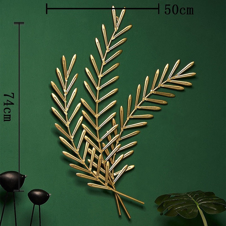 Decorative Metal Leaf Wall Art