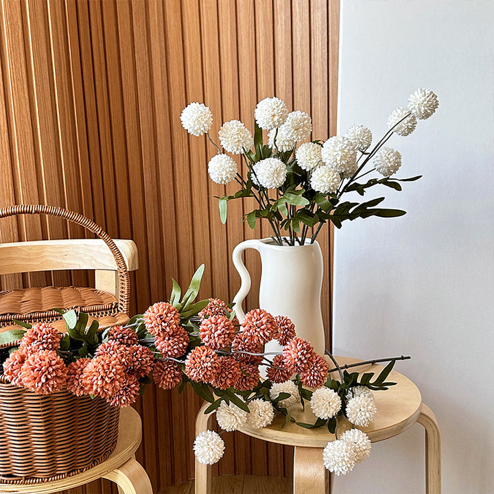 Decorative Artificial Flower Bouquet with Intricate Designs