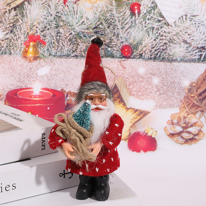 Decorative Santa Claus figure with high-quality detailing
