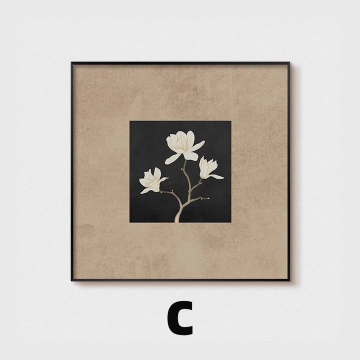 Framed Botanical Artwork