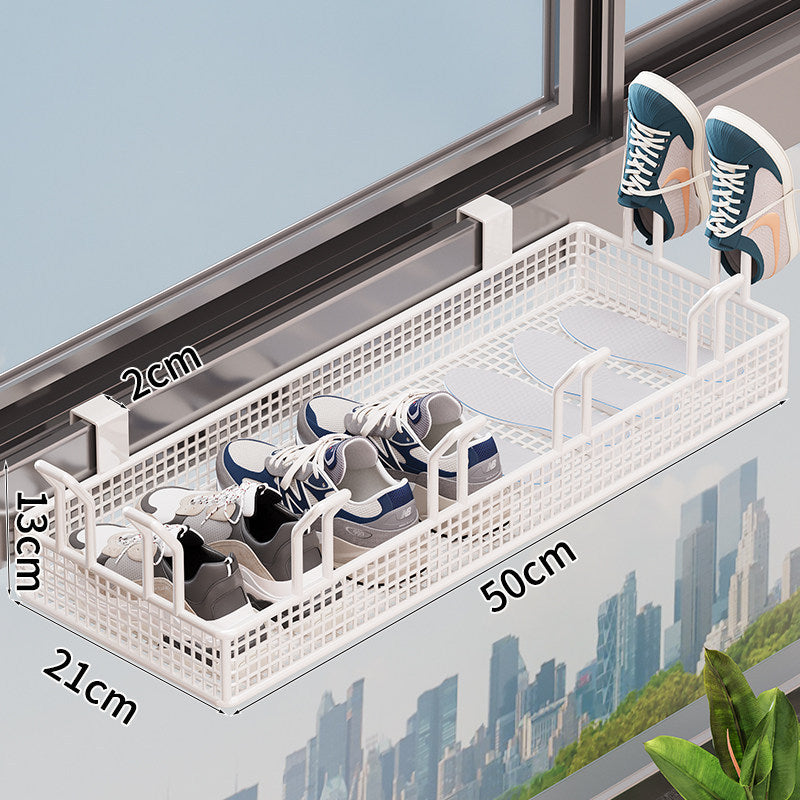 Adjustable Shoe Organizer for the Door