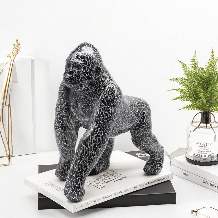 Artistic Gorilla Sculpture