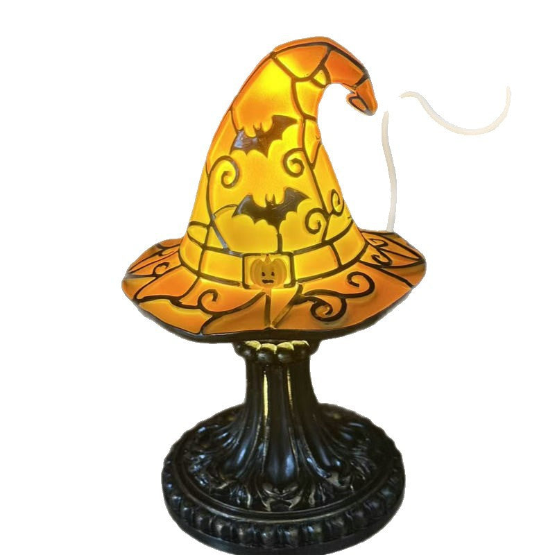 Decorative Witch Hat Table Lamp