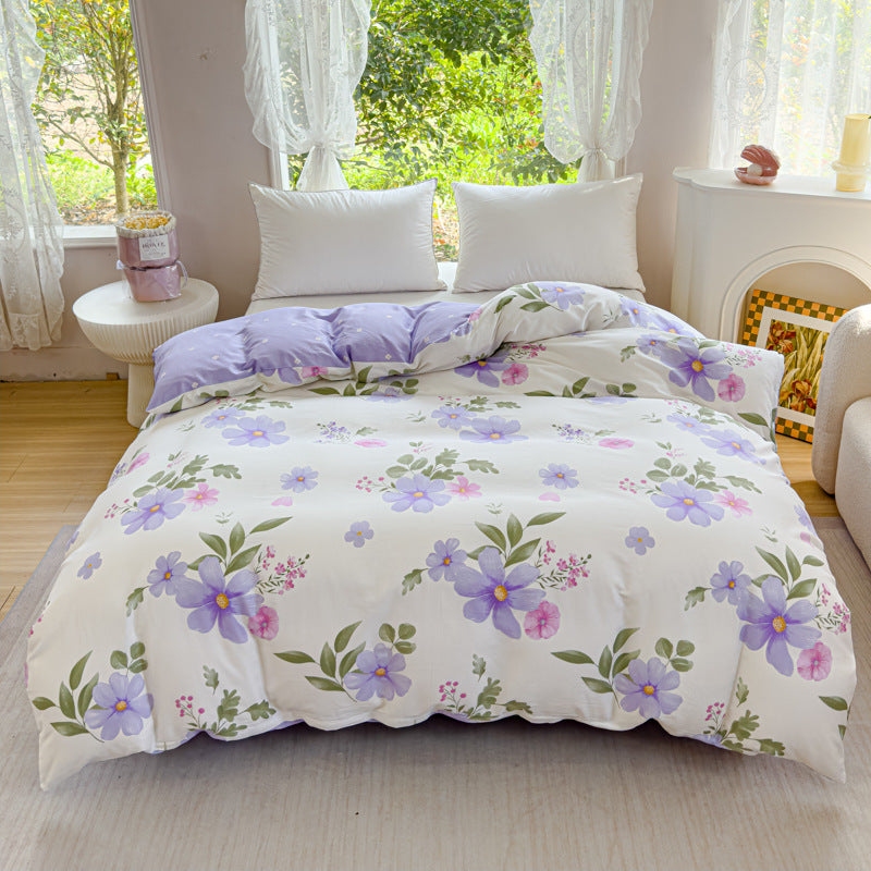 Playful Heart Pattern Duvet Cover Set