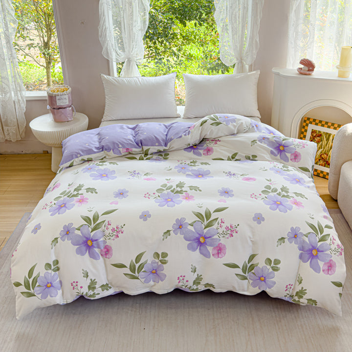 Playful Heart Pattern Duvet Cover Set