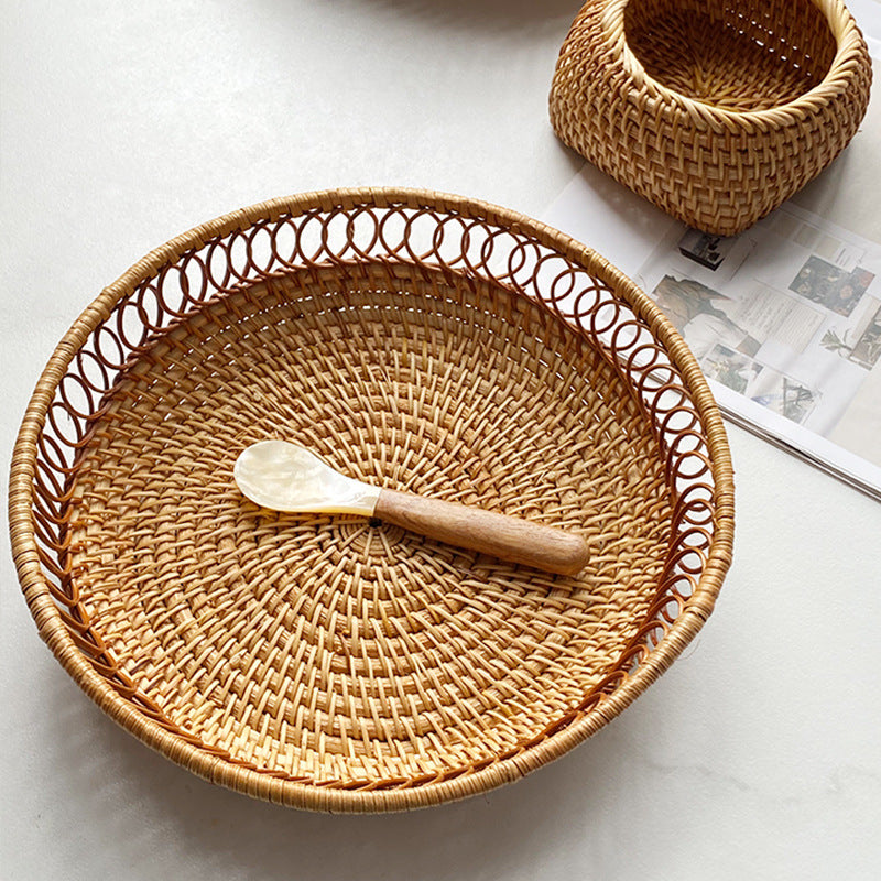 Handmade fruit and snack basket