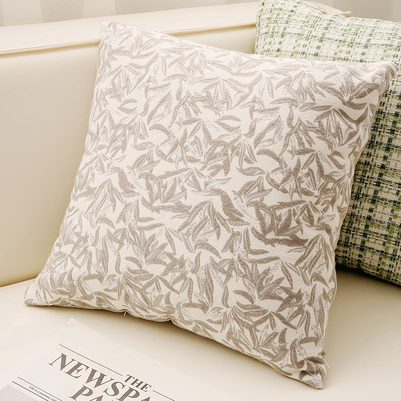 Botanical Patterned Soft Decorative Pillow
