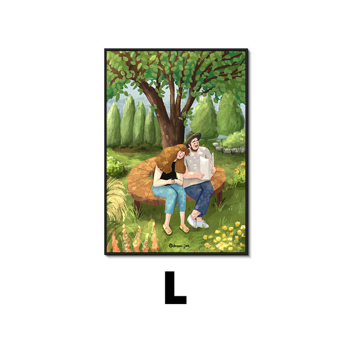 Decorative Illustrative Canvas Art