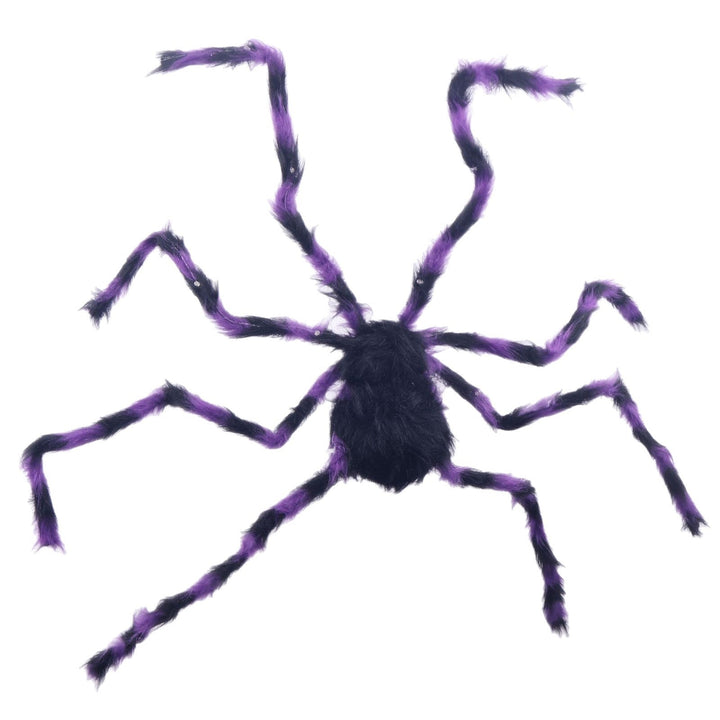 Creepy Halloween Spider Decoration with LED Lighting