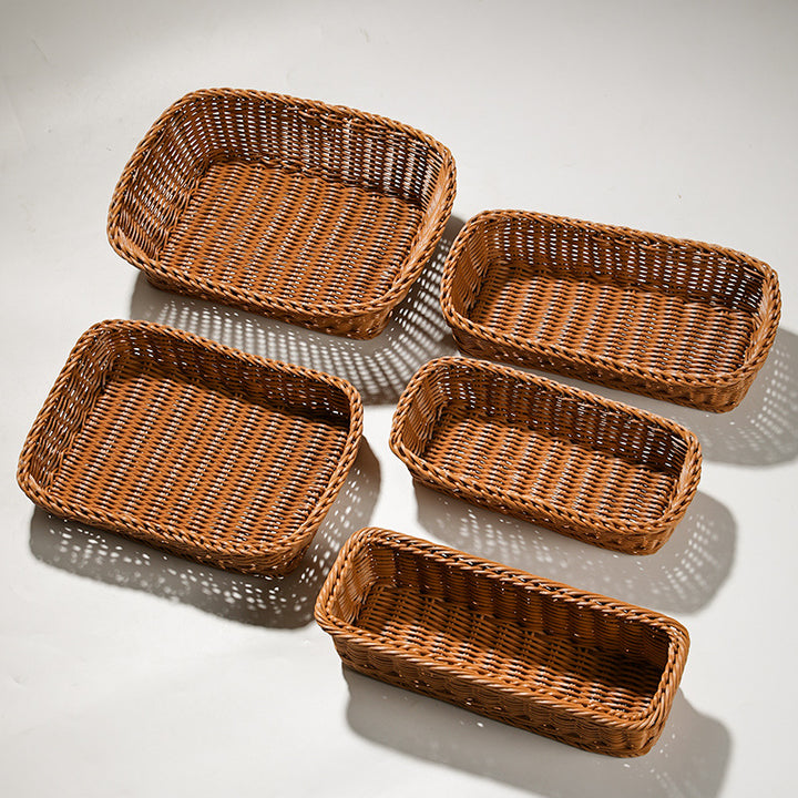 Decorative Braided Fruit Bowl