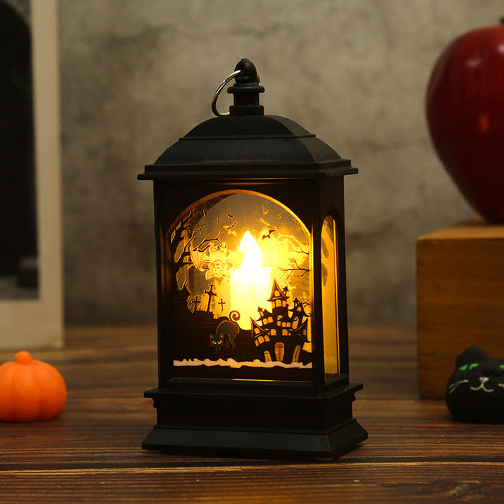 Nostalgic Lantern with Halloween Motif