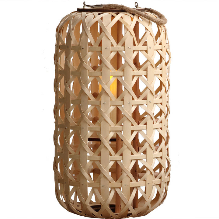 Handcrafted lantern in natural design