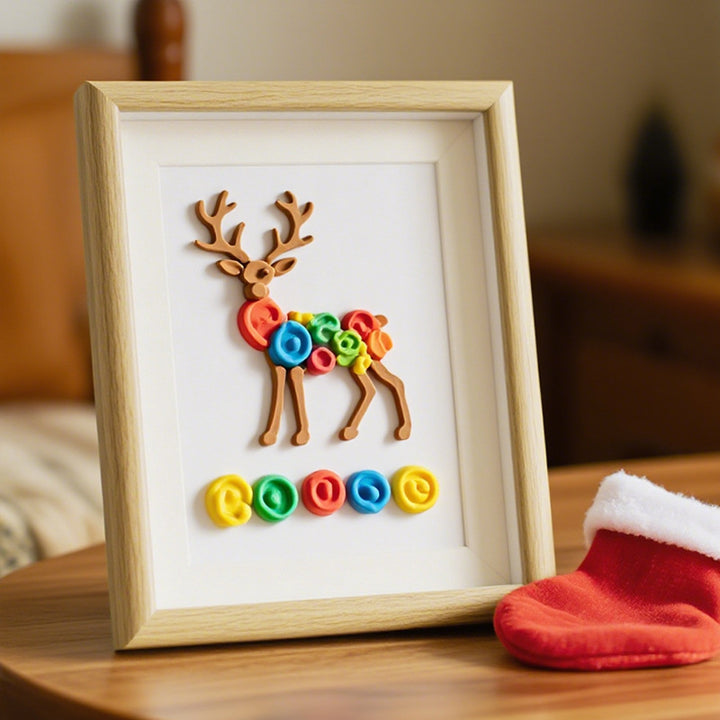 Whimsical Reindeer Wall Art