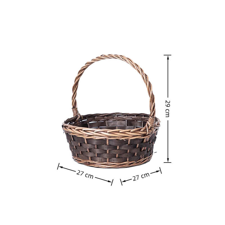 Handcrafted Decorative Woven Storage Basket