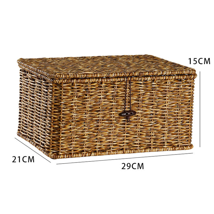 Handcrafted Basket Storage Chest
