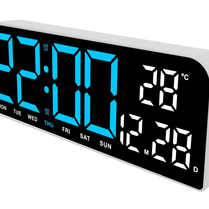 Digital Multifunctional Alarm Clock with Temperature Display