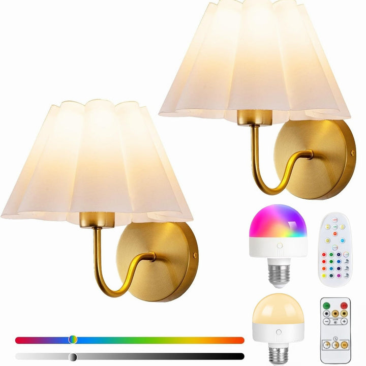 Smart adjustable wall lamp