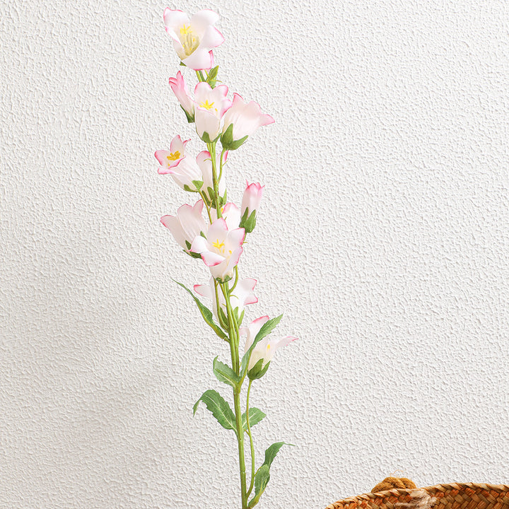 Artificial flower branch with elegant bell flowers