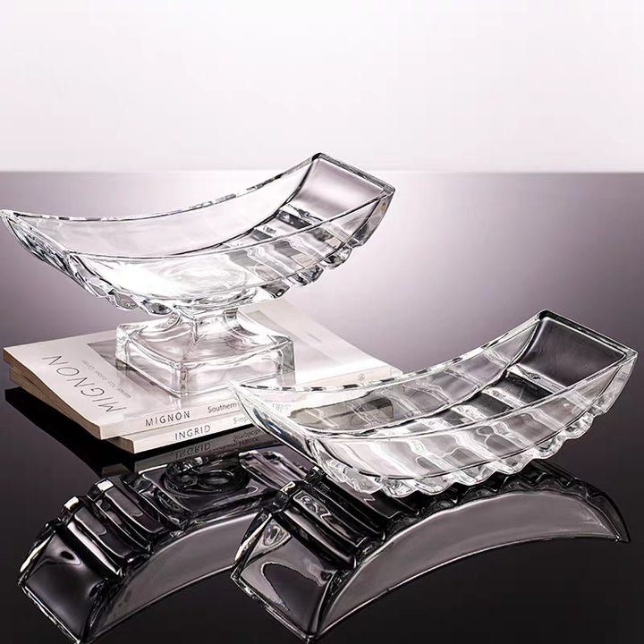 Elegant Decorative Glass Centerpiece