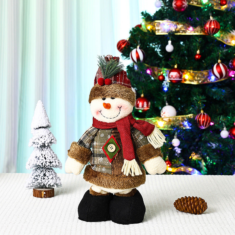 Cute Christmas decoration figure in reindeer look