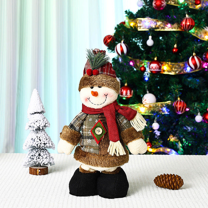 Cute Christmas decoration figure in reindeer look