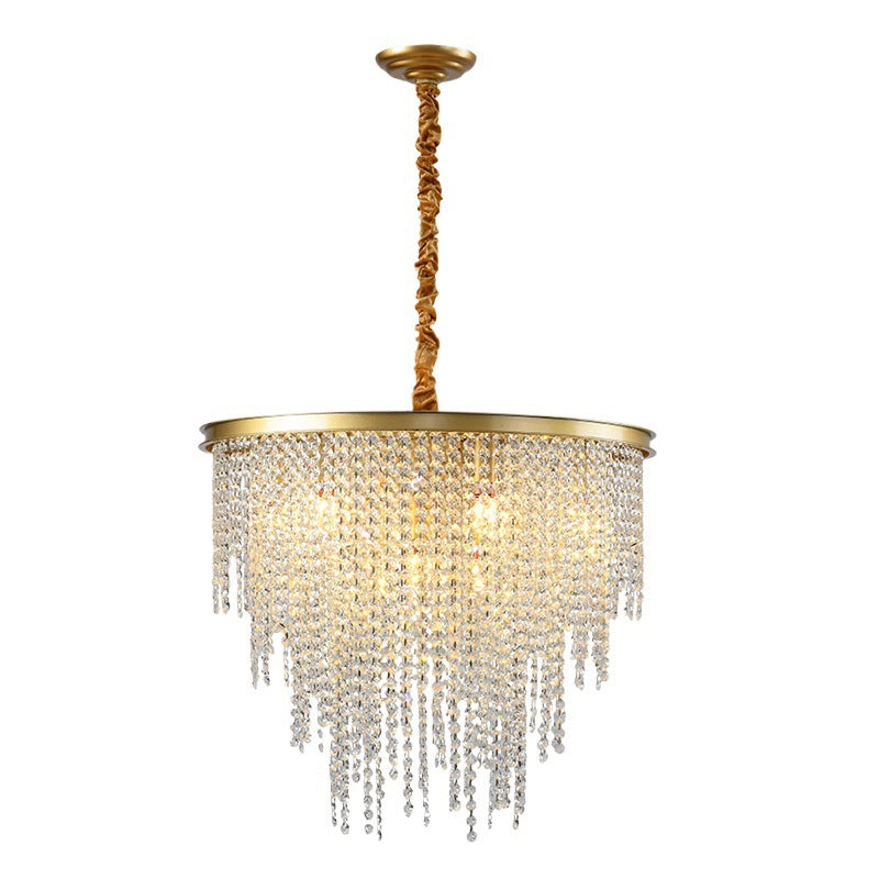 Crystal Drop Pendant Chandelier
