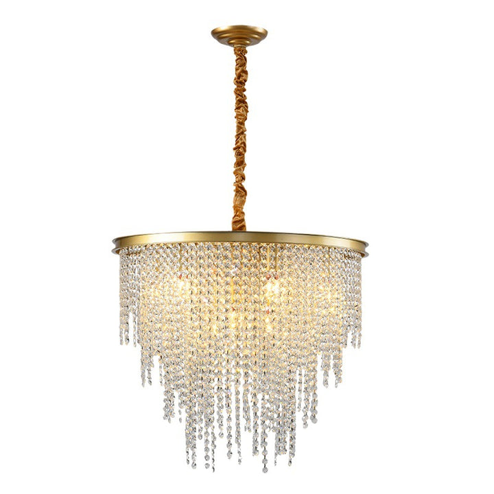 Crystal Drop Pendant Chandelier