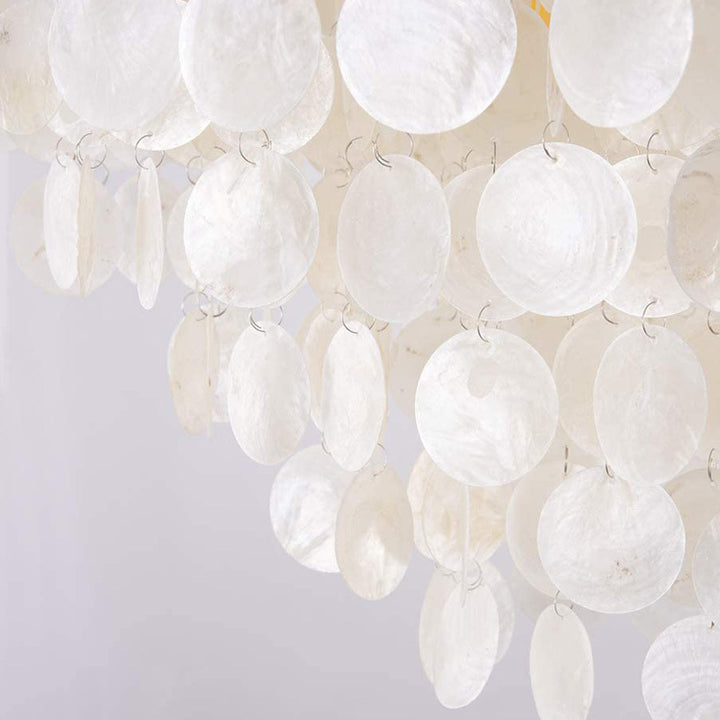 Stylish mother-of-pearl pendant light