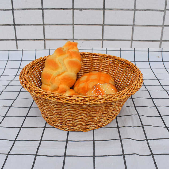 Decorative Handmade Wicker Fruit Bowl