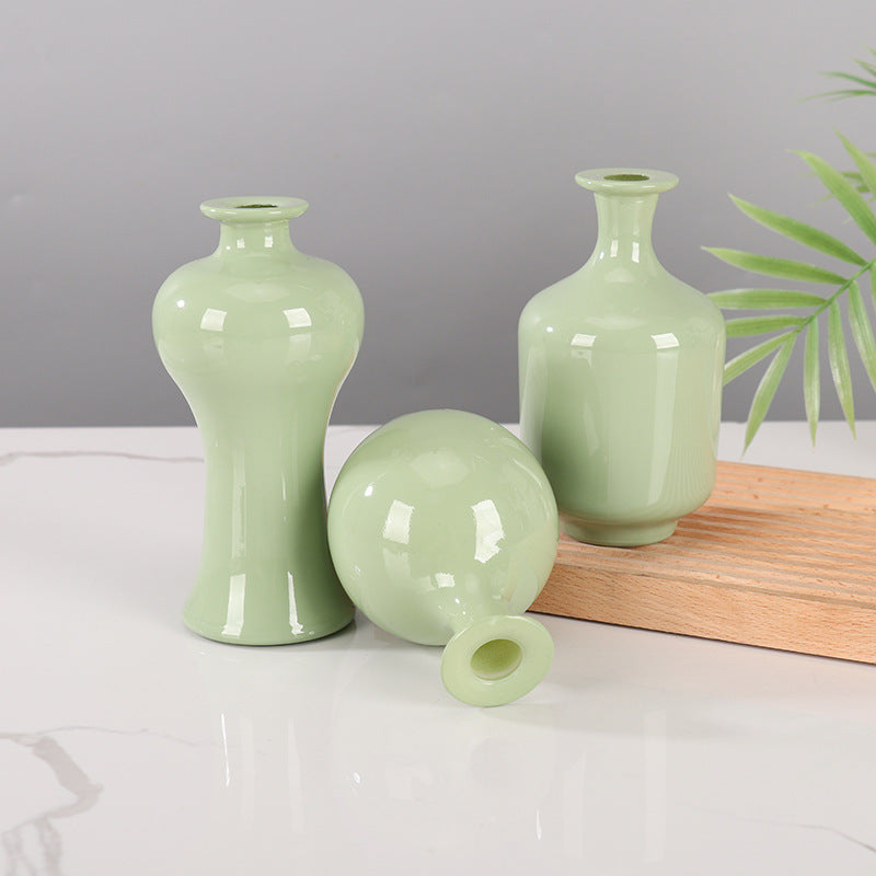Decorative Round Glass Vase