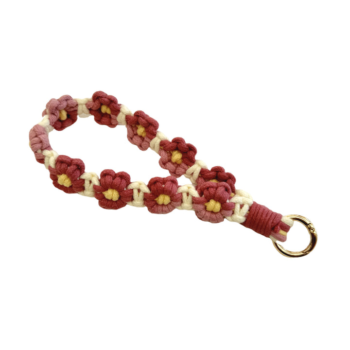 Handcrafted Macrame Keychain Holder