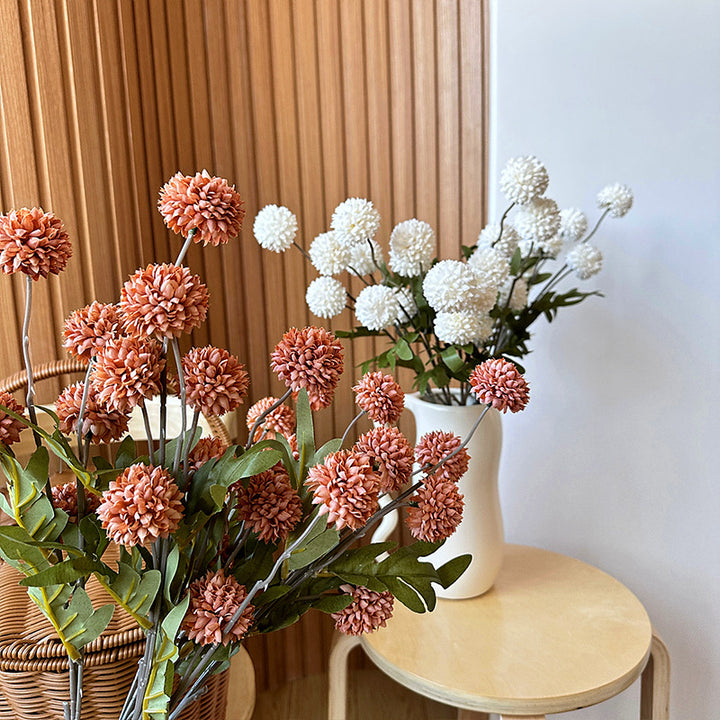 Decorative Artificial Flower Bouquet with Intricate Designs