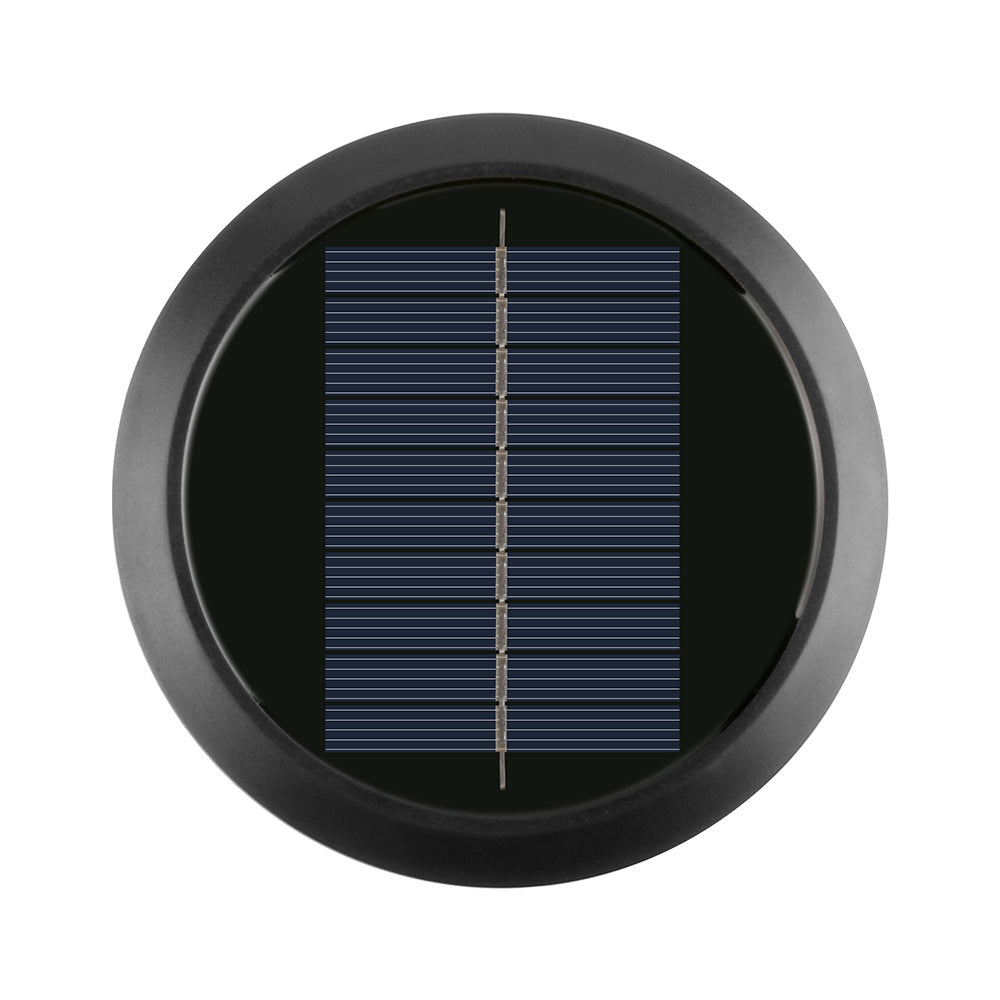 Outdoor Solar Wall Sconce Multi-Beam Decorative LED Accent Light