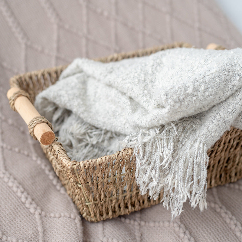 Natural storage basket