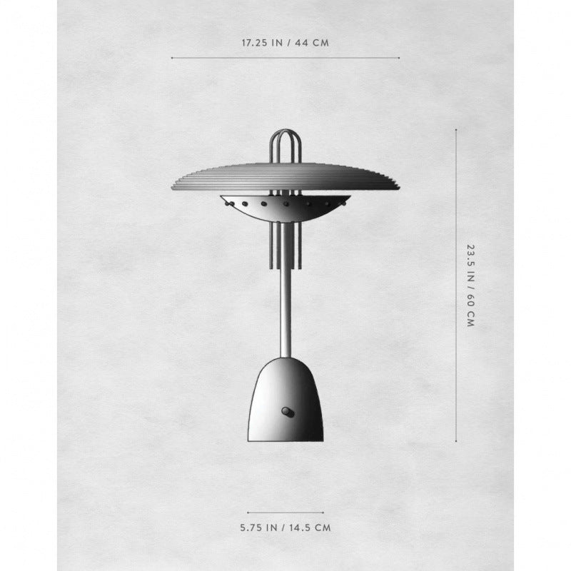 Adjustable modern table lamp