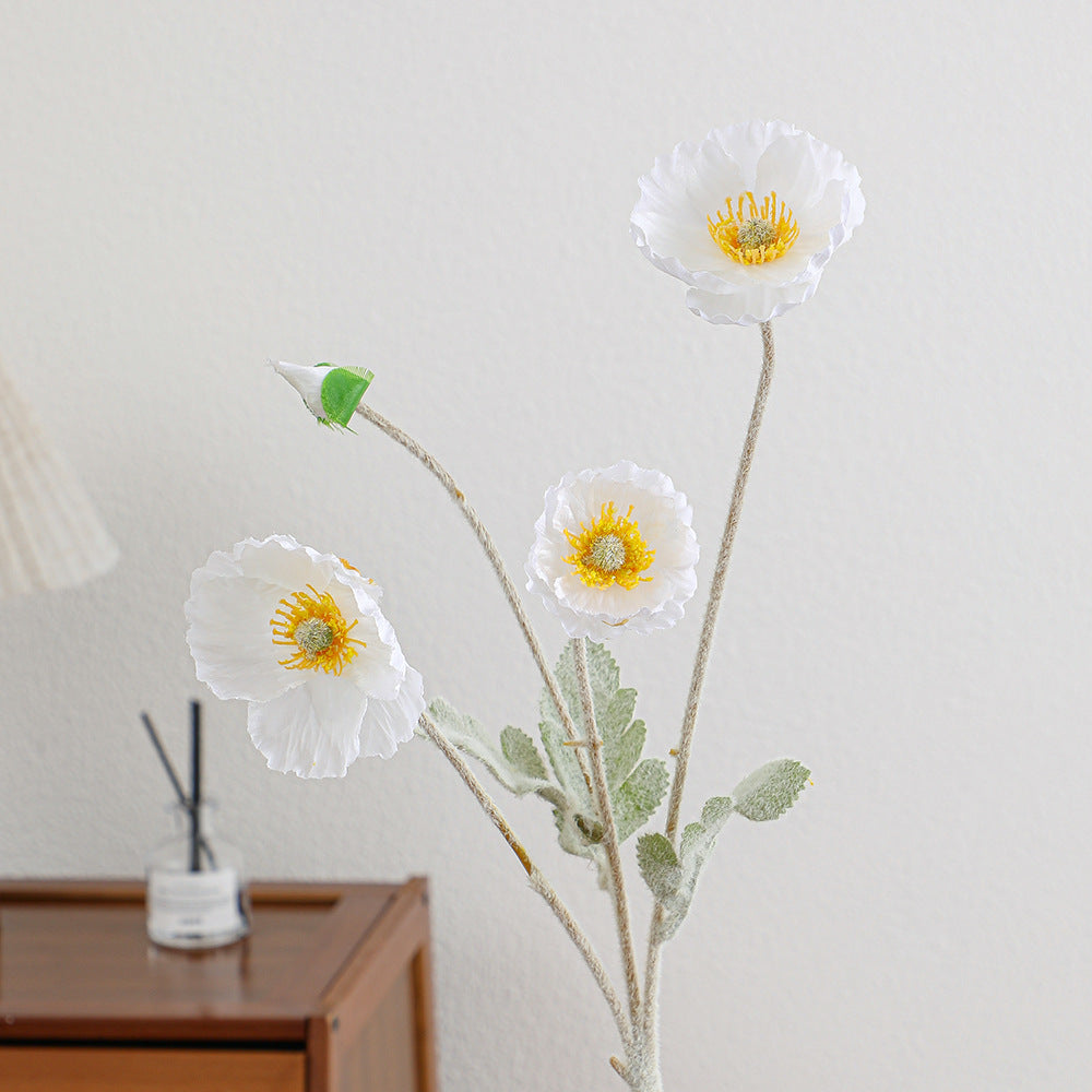 Decorative Art Poppy Bouquet