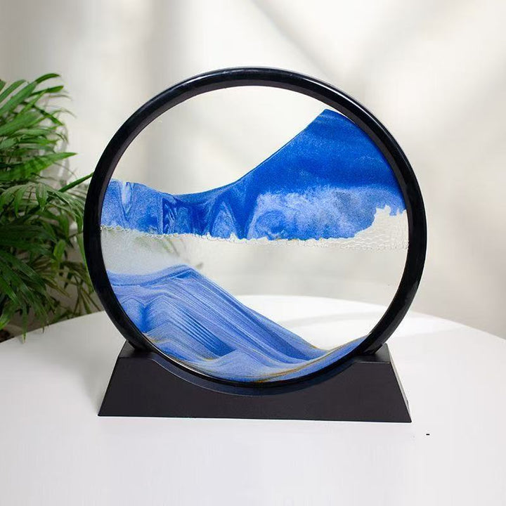Sand pendulum decorative object